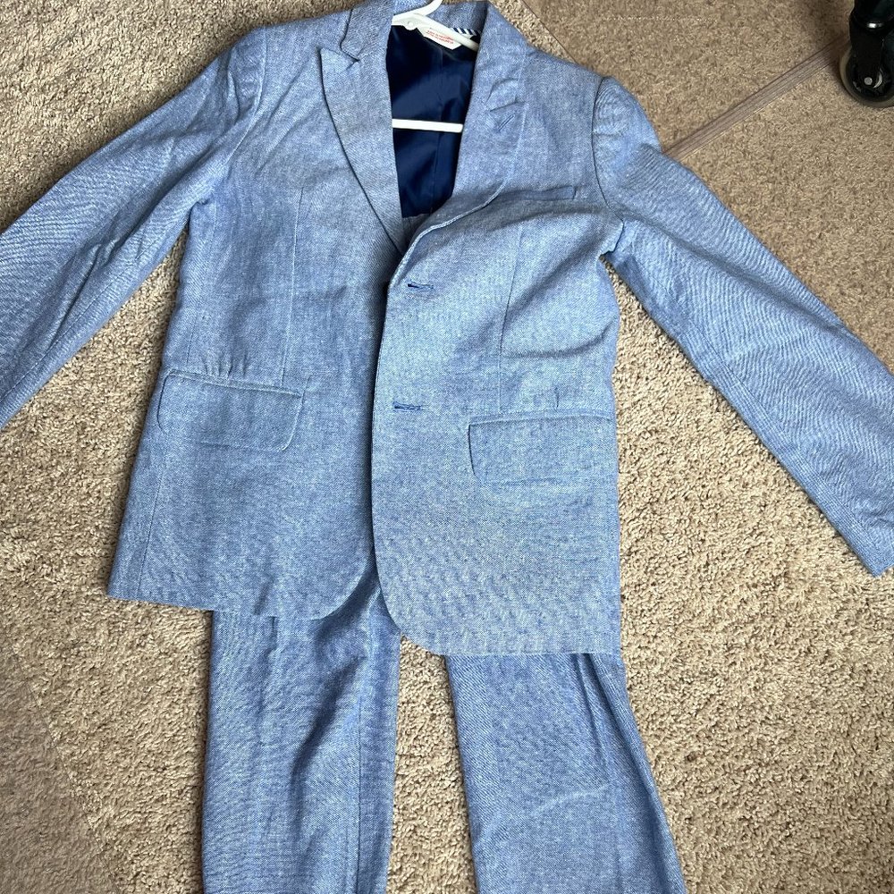 Cat and Jack boys suit. Size 10 jacket and size 8 pants